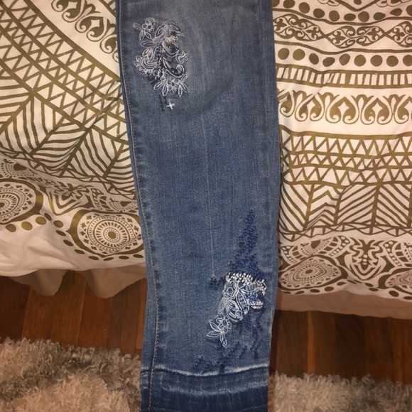 High Rise Stitched Jeggings - Picture 2 of 2